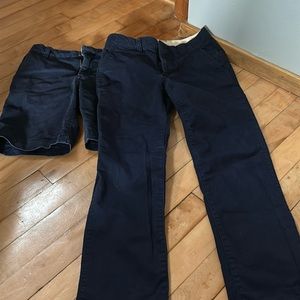 Boy Uniform Bundle Gap Size 10 (Pair of Shorts/ Pair of Pants)